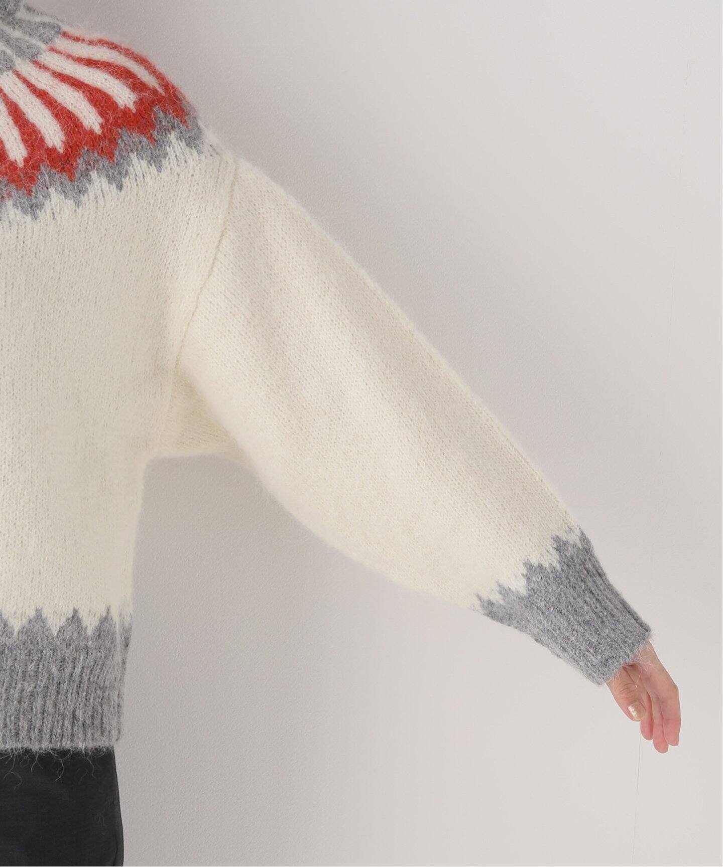 R JUBILEE/アール ジュビリー】NORDIC プルオーバーニット（ニット  