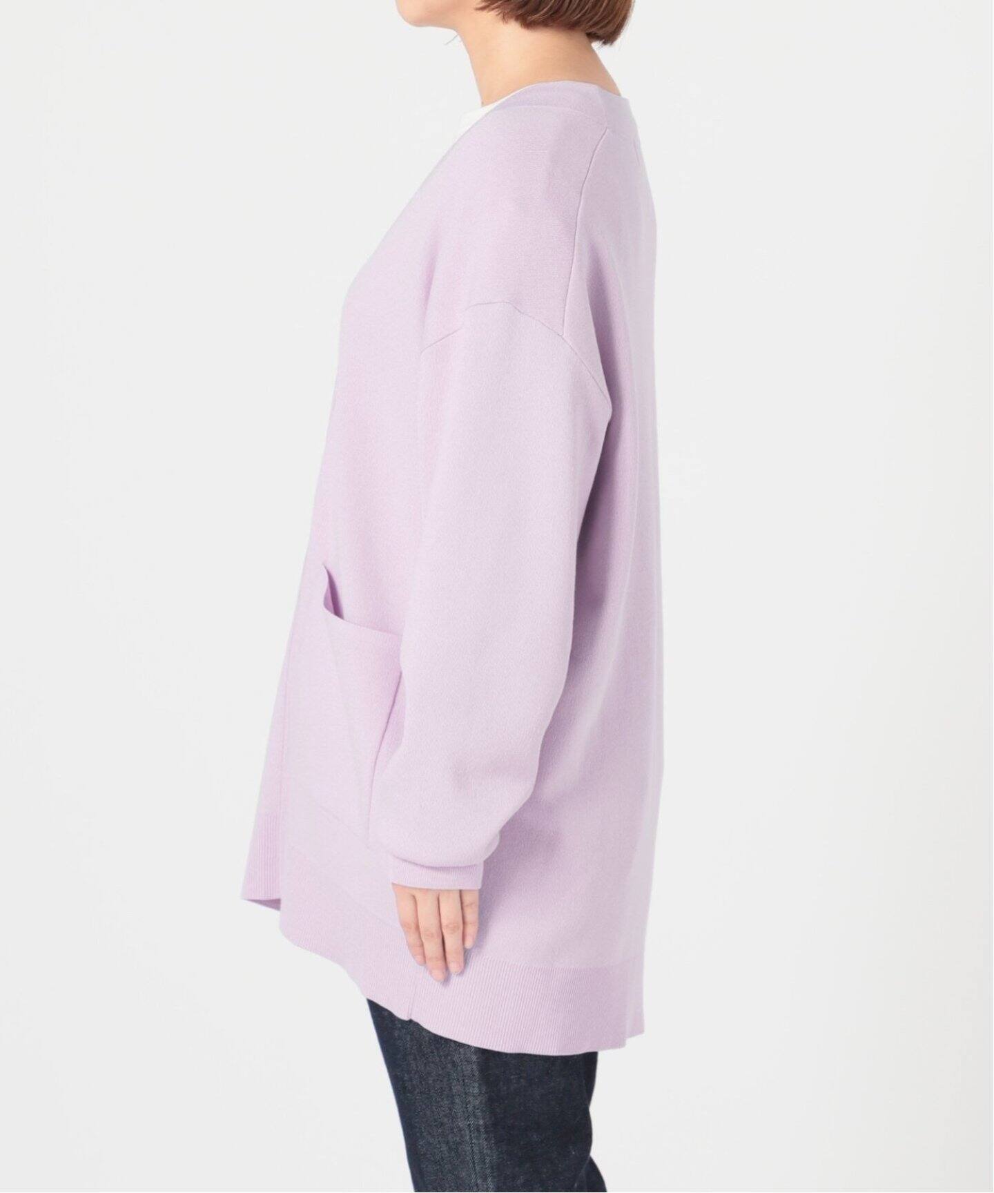 WEB限定/追加2》スムースVネックカーディガン◇（カーディガン  