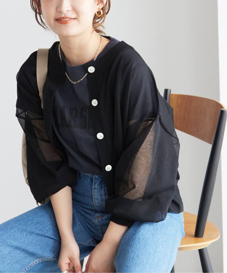 シアーラミーカーディガン◇（カーディガン）｜SLOBE IENA（スローブ  