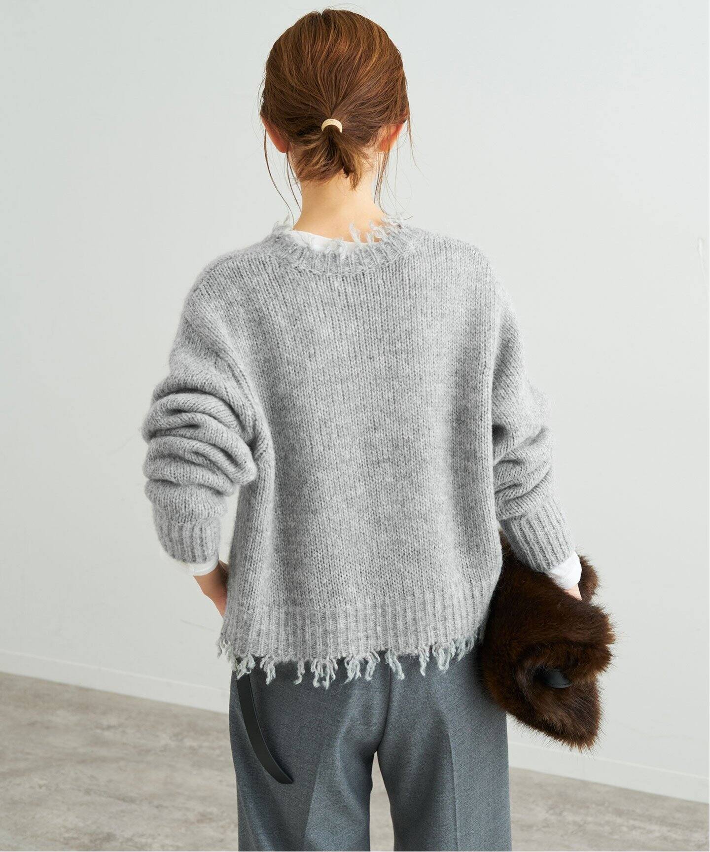 COZUEANZAI*SLOBEモヘヤニット（アンサンブル）｜SLOBE IENA（スローブ  