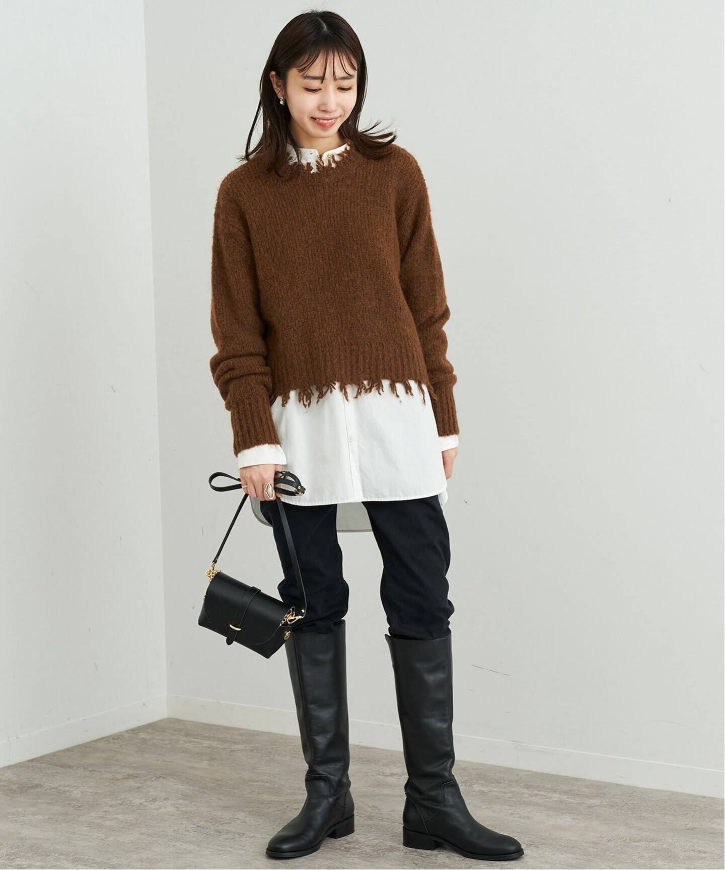 COZUEANZAI*SLOBEモヘヤニット（アンサンブル）｜SLOBE IENA（スローブ  