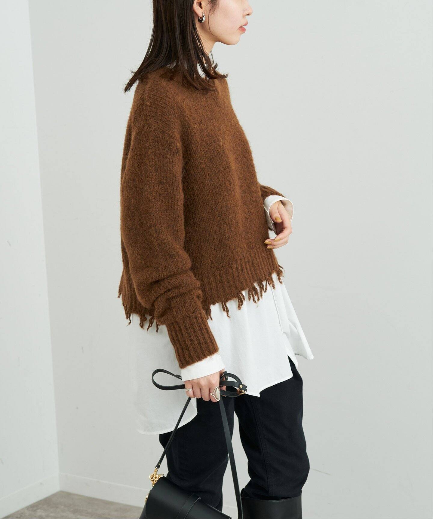 COZUEANZAI*SLOBEモヘヤニット（アンサンブル）｜SLOBE IENA（スローブ  