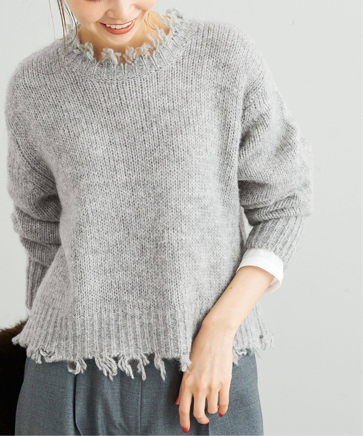 COZUEANZAI*SLOBEモヘヤニット（アンサンブル）｜SLOBE IENA（スローブ  