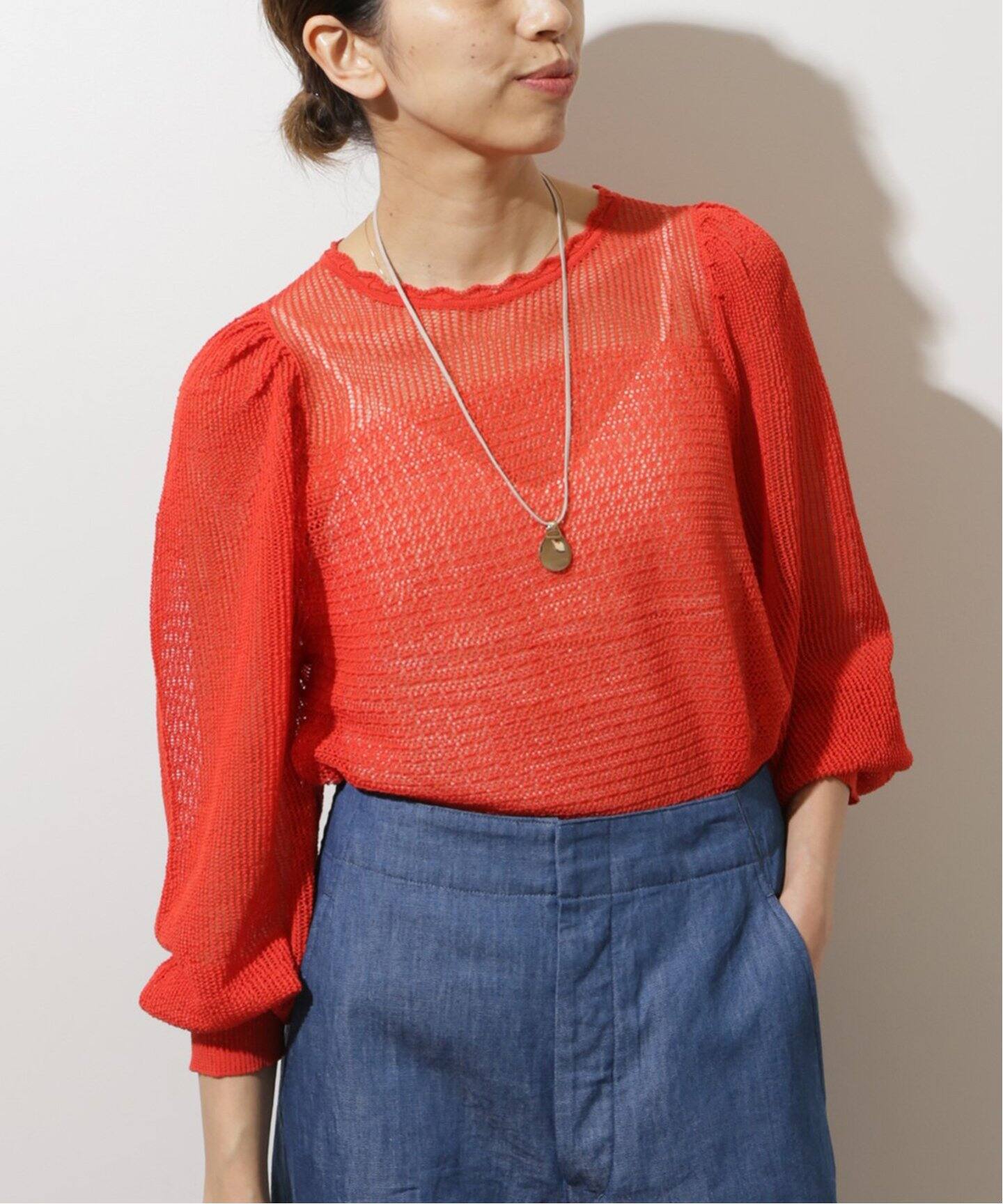 34 割引ホワイト系 Free Size低価格の Iena Iena La Boucle アラン編みプルオーバー ニット セーター トップスホワイト系free Size thaar Net