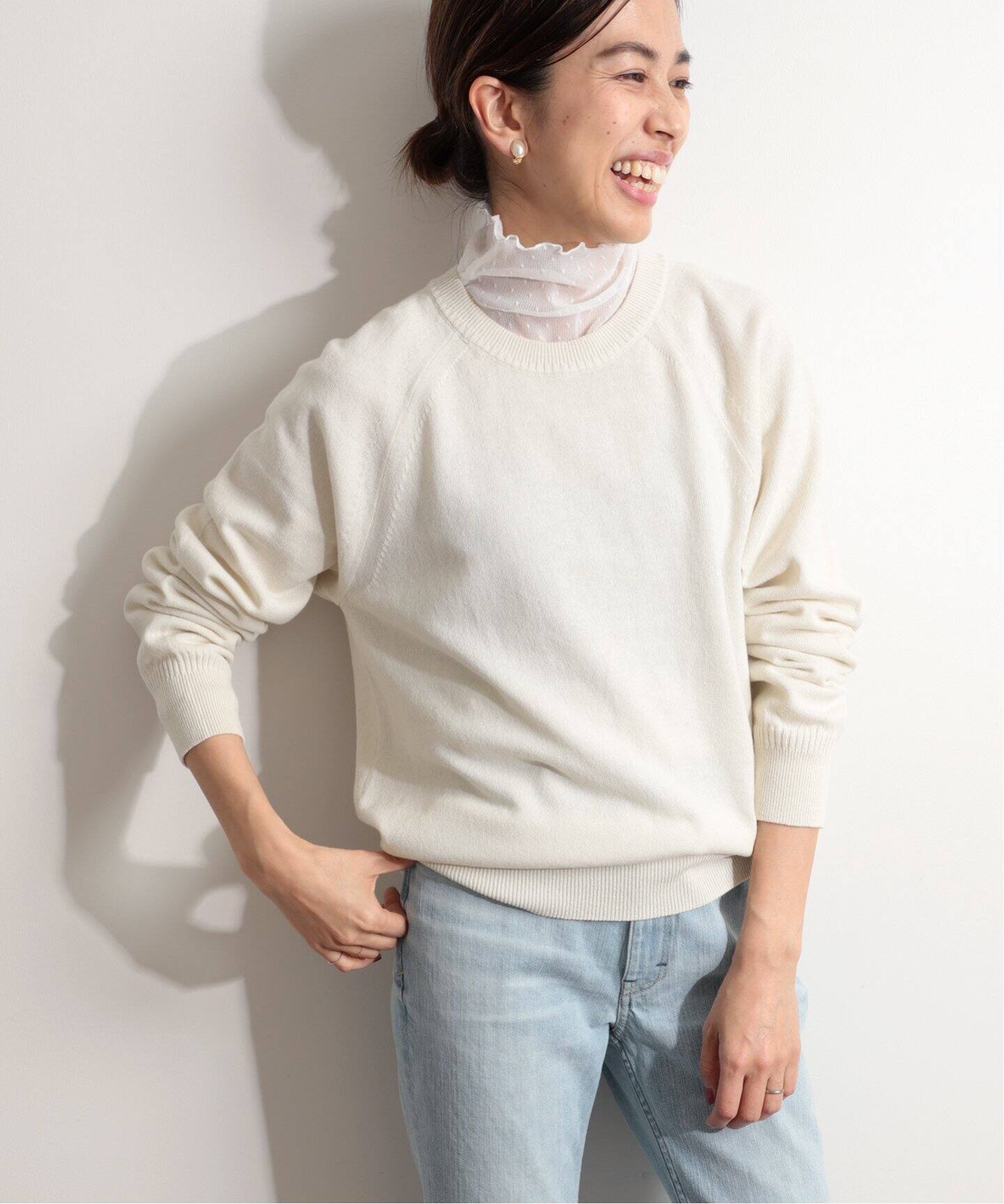 IENA LA BOUCLE CAMILLA天竺プルオーバー◇|IENA(イエナ)公式の IENA LA BOUCLE CAMILLA天竺プルオーバー◇|IENA(イエナ)公式の