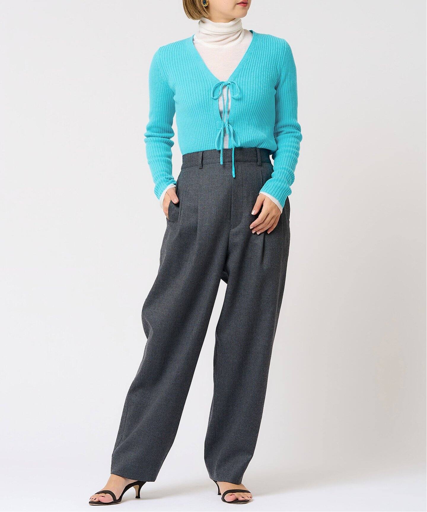 IENA LA BOUCLE CAMILLAリブカーディガン（カーディガン）｜IENA  