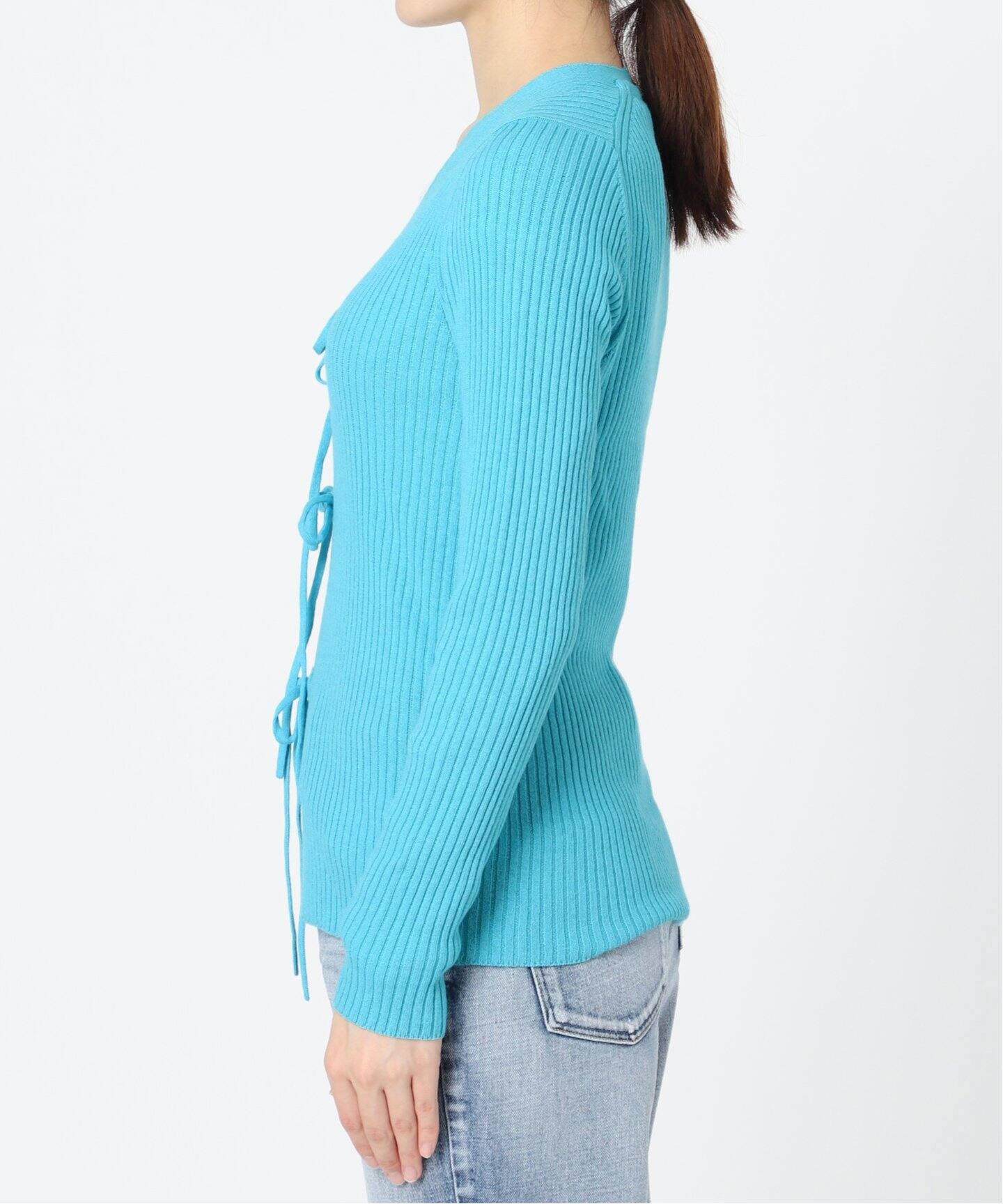 IENA LA BOUCLE CAMILLAリブカーディガン（カーディガン）｜IENA  