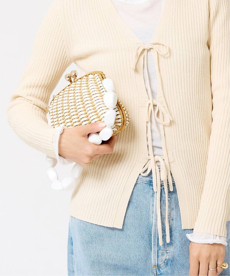 IENA LA BOUCLE CAMILLAリブカーディガン（カーディガン）｜IENA  