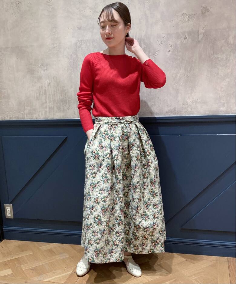 IENA LA BOUCLE Galaxy ラウンドネックプルオーバー◇（ニット 