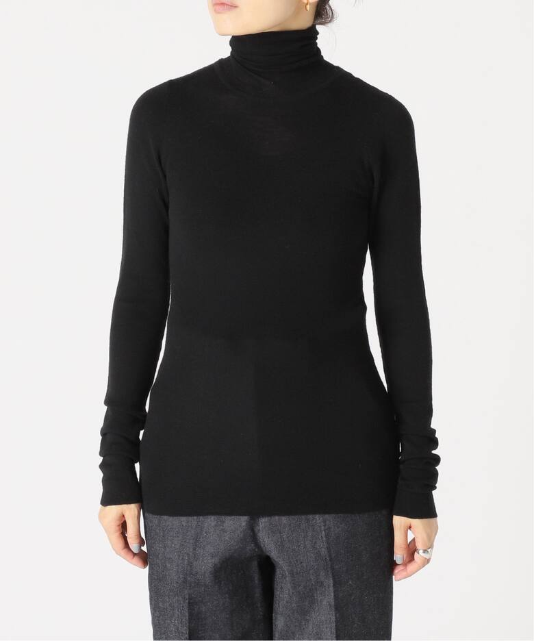IENA LA BOUCLE Banbury ソフトウールタートルネック（ニット 