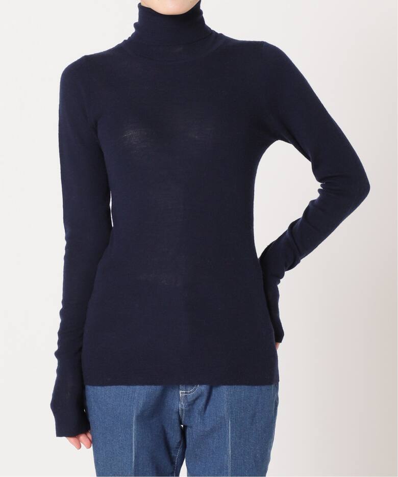 IENA LA BOUCLE Banbury ソフトウールタートルネック（ニット 