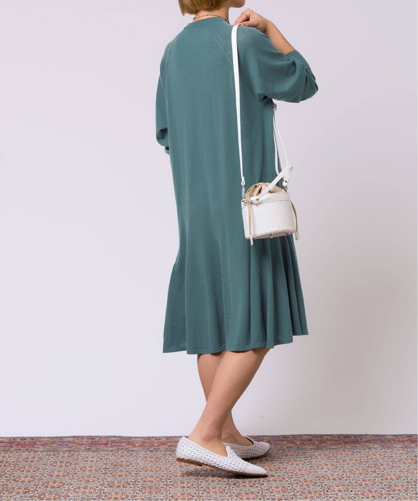IENA LA BOUCLE VICTORIAニットフレアワンピース（ワンピース）｜IENA 