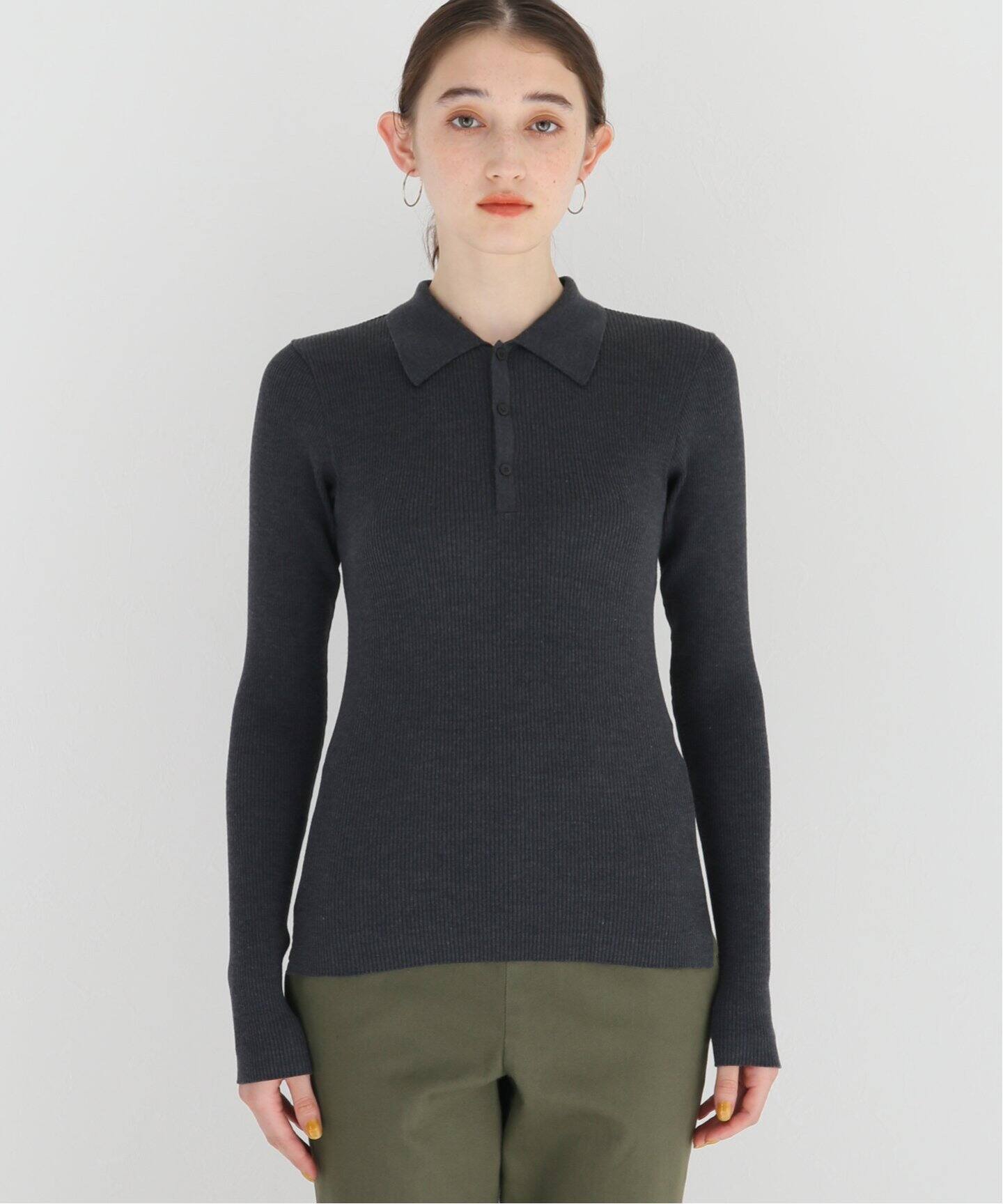 AURALEE/オーラリー】SUPER FINE ハイゲージリブプルオーバー（ニット  