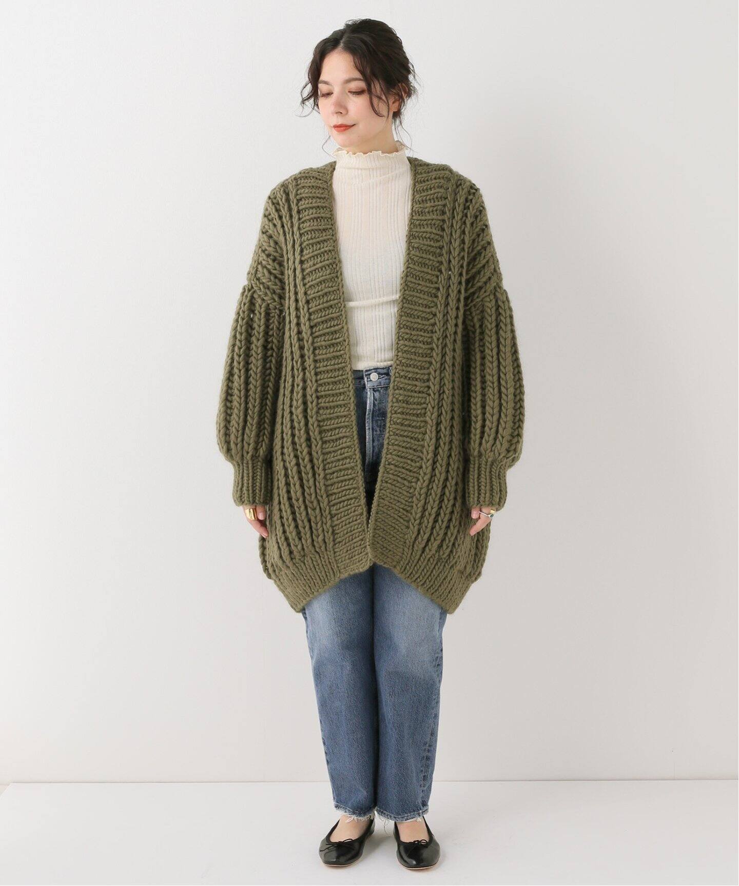 I Love Mr.Mittens/アイラブミスターミトンズ】FISHERMAN カーディガン  