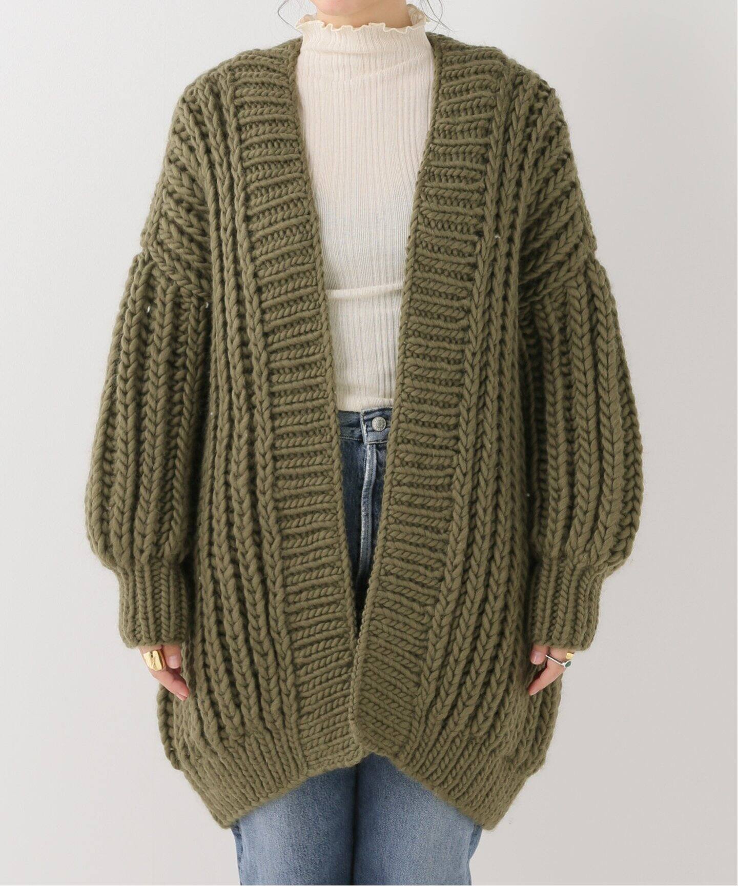 I Love Mr.Mittens/アイラブミスターミトンズ】FISHERMAN カーディガン  