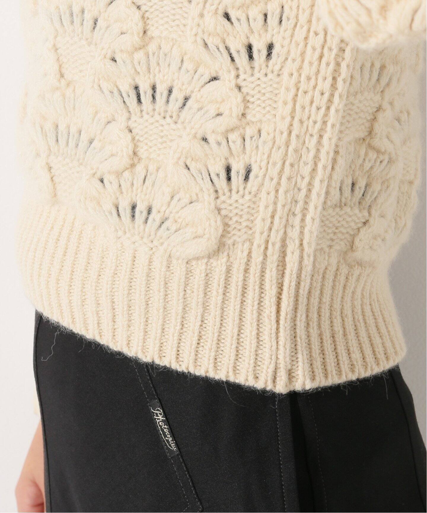 PHOTOCOPIEU/フォトコピュー】 CROCHET セーター（ニット／セーター 