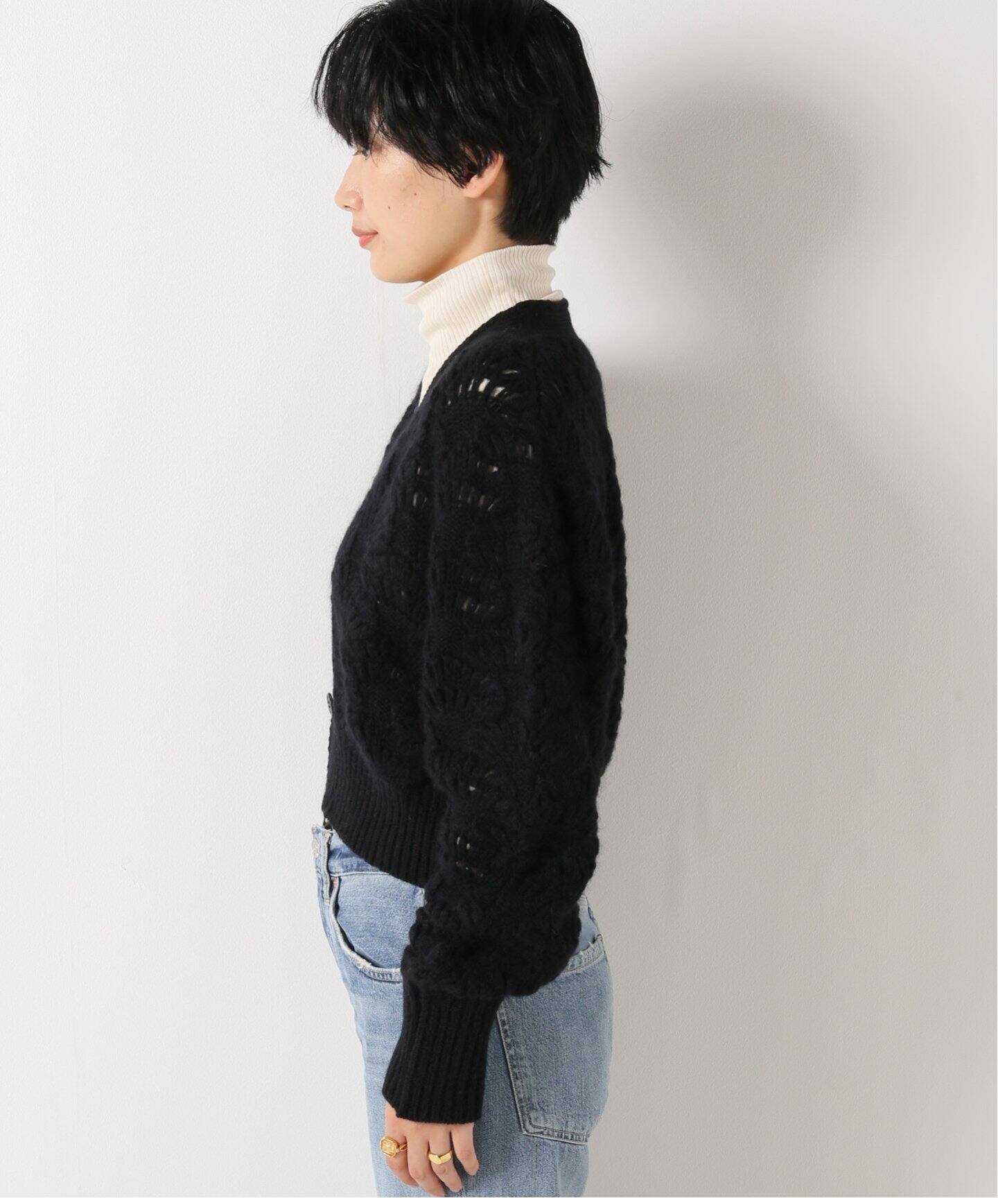 PHOTOCOPIEU/フォトコピュー】 2 WAY CROCHETカーディガン  