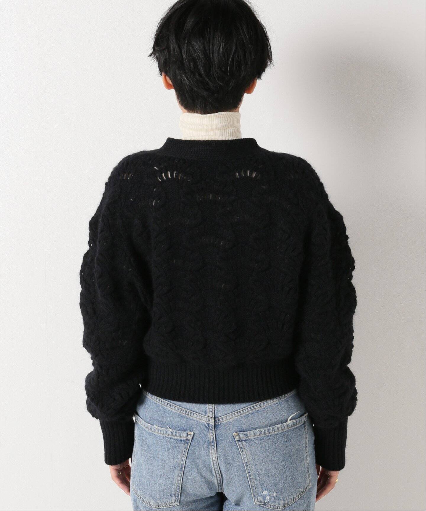 PHOTOCOPIEU/フォトコピュー】 2 WAY CROCHETカーディガン  
