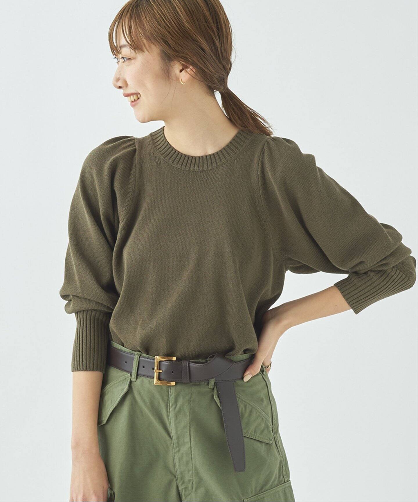 Puff Sleeves ニット◇（ニット／セーター）｜Plage（プラージュ）の 