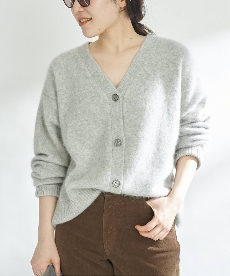 Cashmere Mix Fur カーディガン（カーディガン）｜Plage（プラージュ  