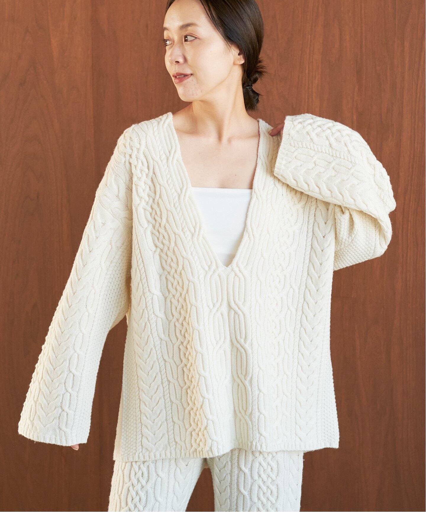 Cable Knit プルオーバー（ニット／セーター）｜Plage（プラージュ）の 
