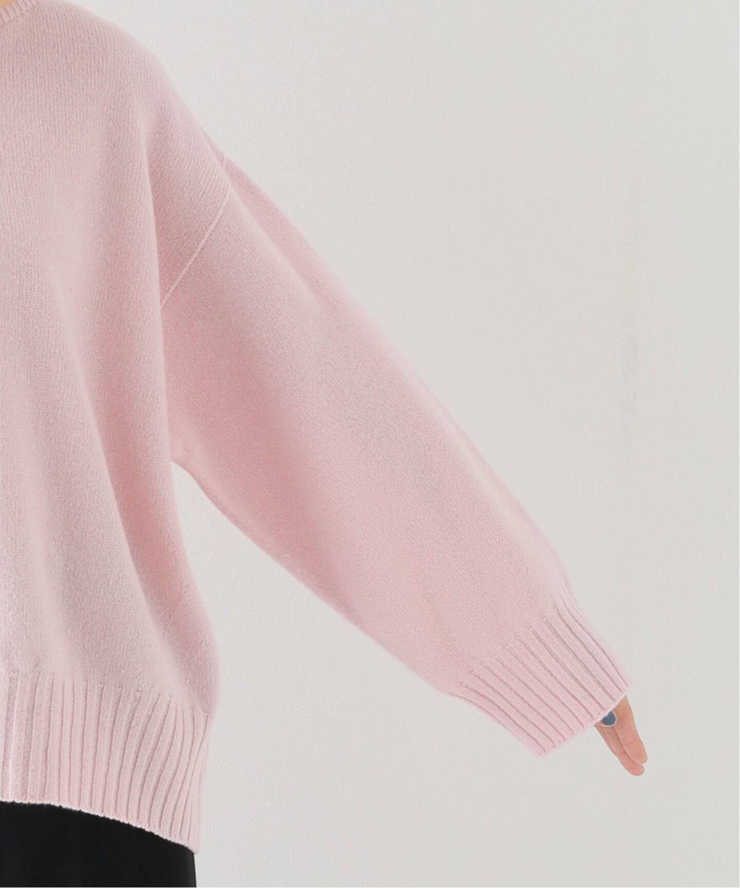 追加》ファインウールワイドクループルオーバー（ニット／セーター  