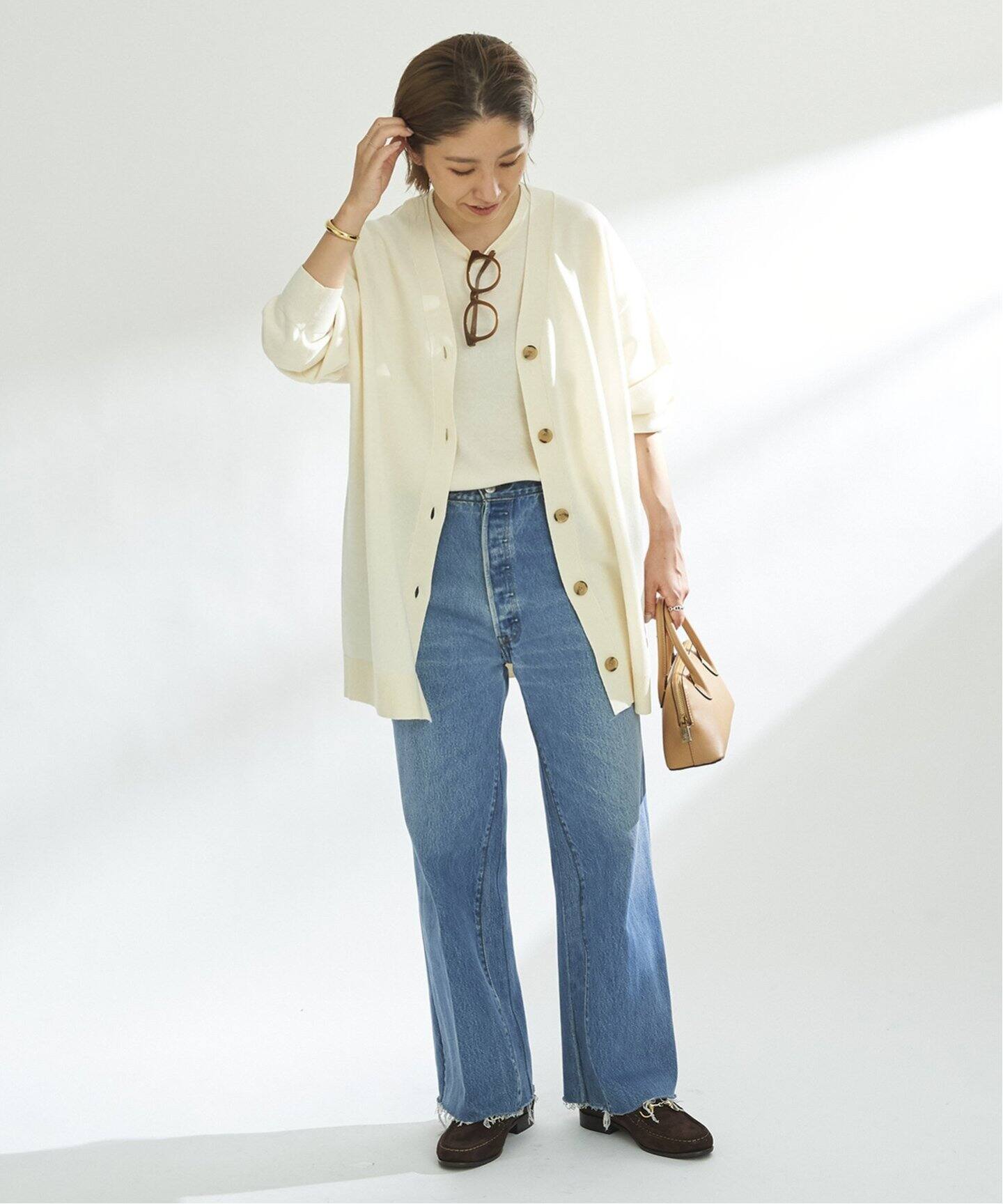 sweat ニットカーディガン（カーディガン）｜Plage（プラージュ）の  