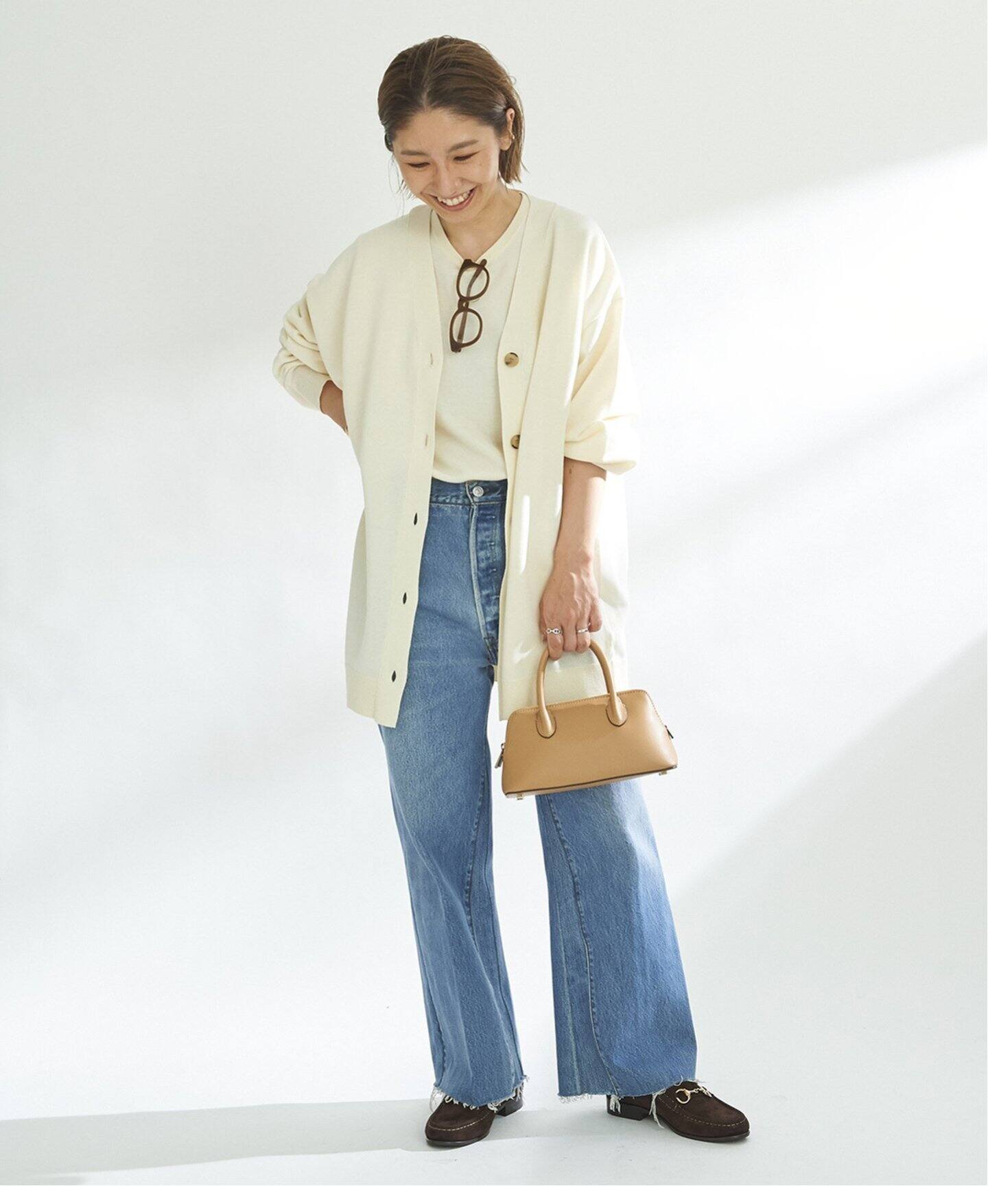 sweat ニットカーディガン（カーディガン）｜Plage（プラージュ）の  