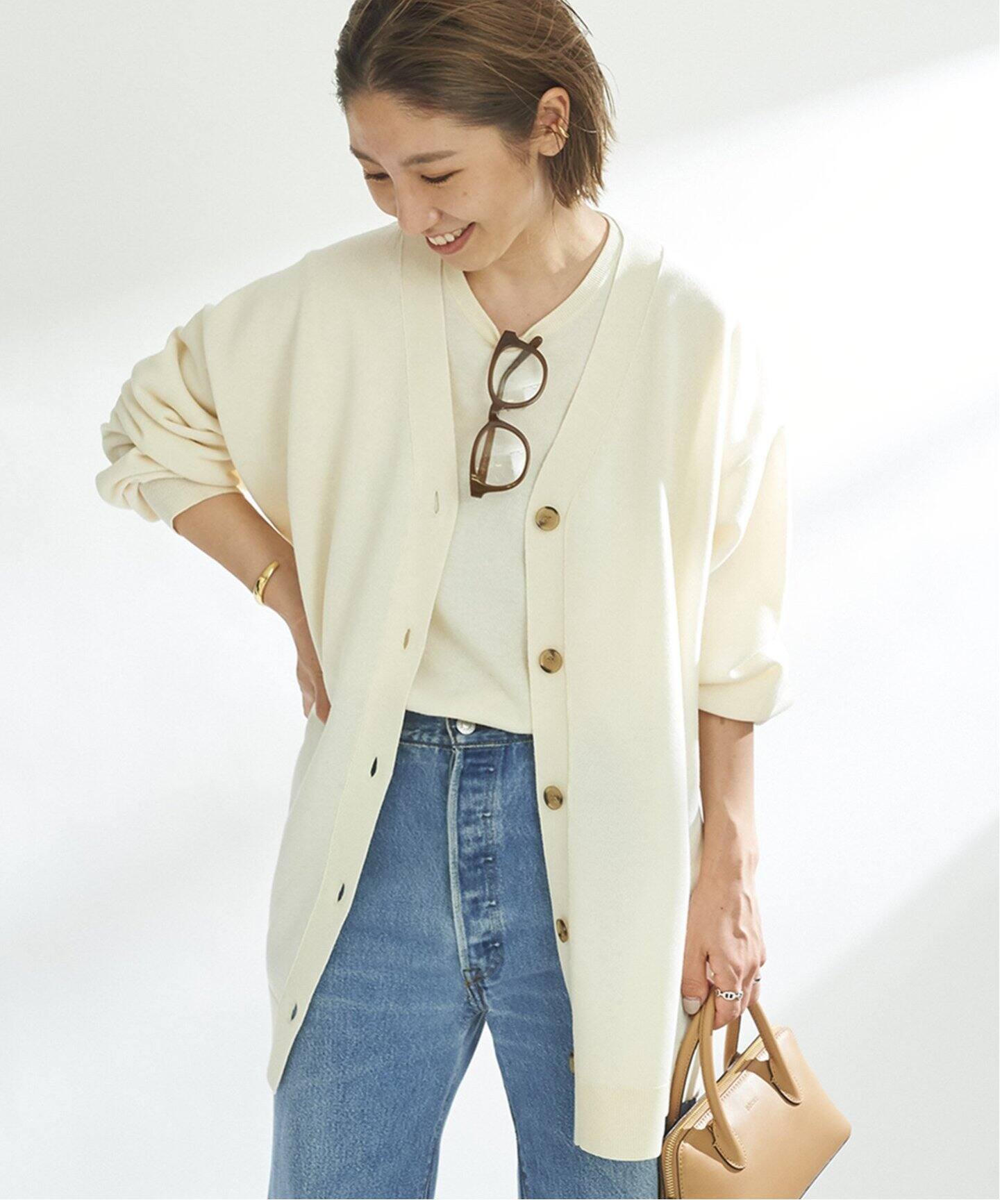 sweat ニットカーディガン（カーディガン）｜Plage（プラージュ）の  