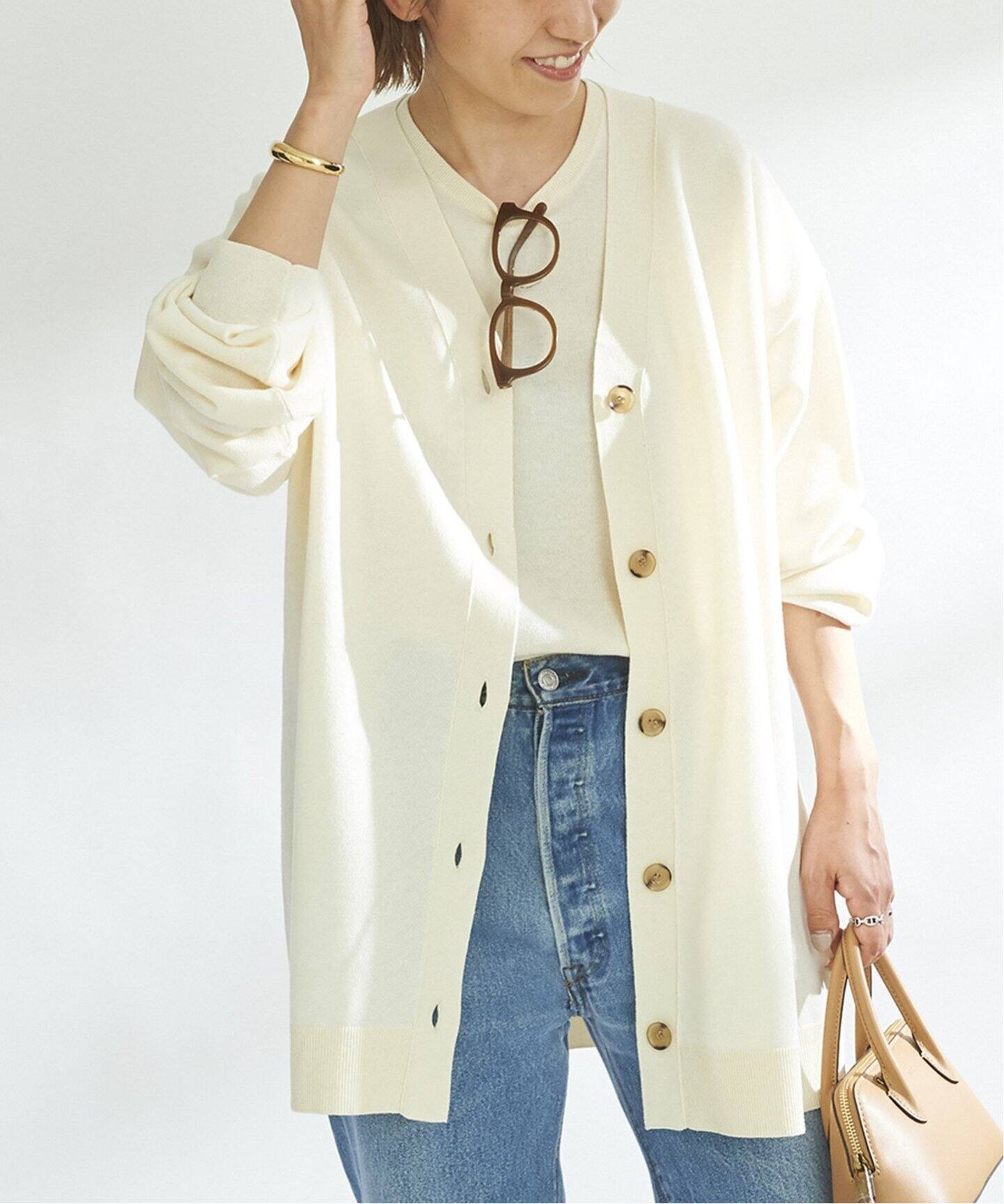 sweat ニットカーディガン（カーディガン）｜Plage（プラージュ）の  