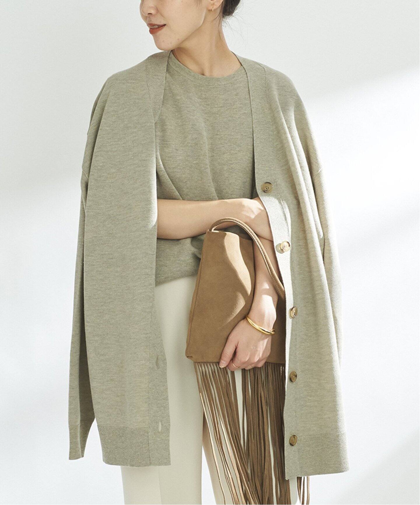 sweat ニットカーディガン（カーディガン）｜Plage（プラージュ）の  