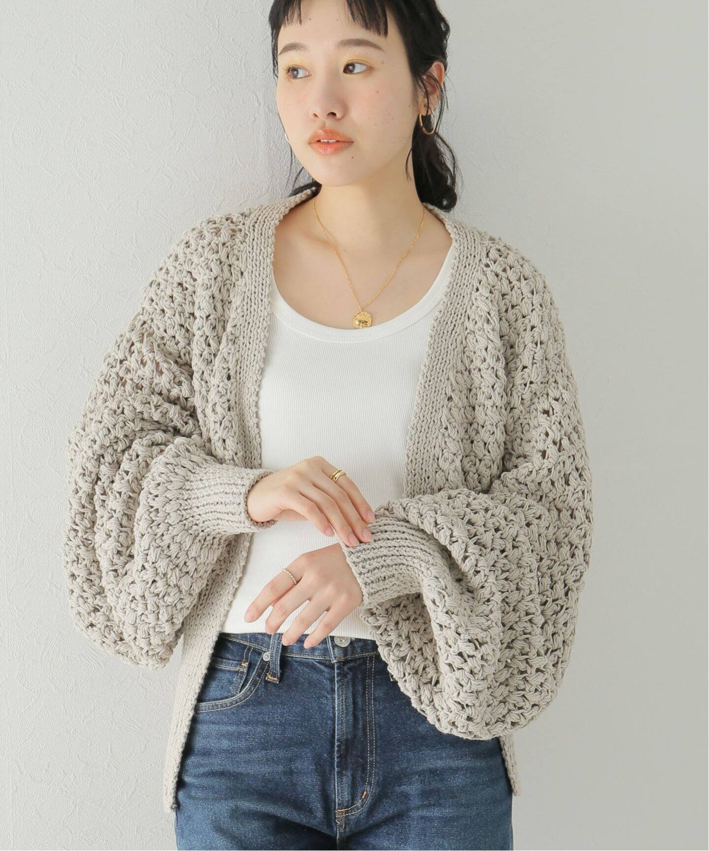 SEEALL/シーオール】 BALOON SL カーディガン（カーディガン）｜Plage  