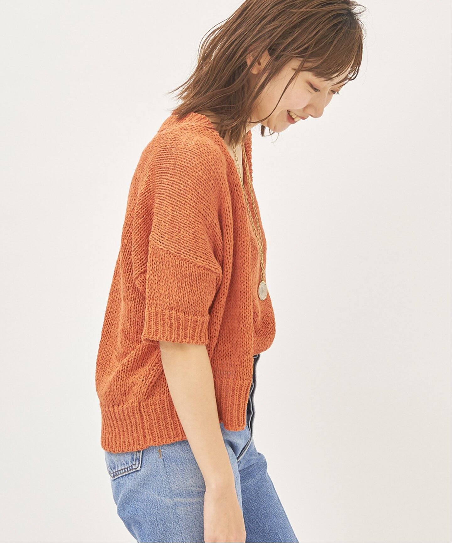 ROBERTO COLLINA/ロベルトコリーナ】SP KNIT カーディガン 