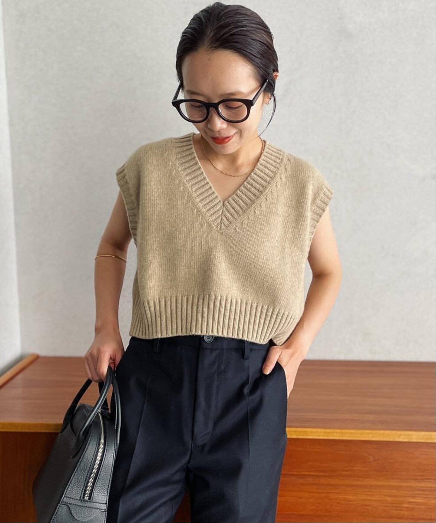 ROBERTO COLLINA/ロベルトコリーナ】 SP VN ショートベスト（ベスト  