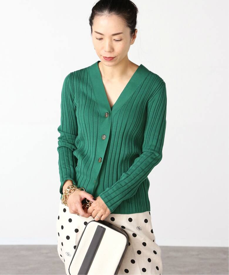 GIZA Vネック カーディガン◇（カーディガン）｜VERMEIL par iena  