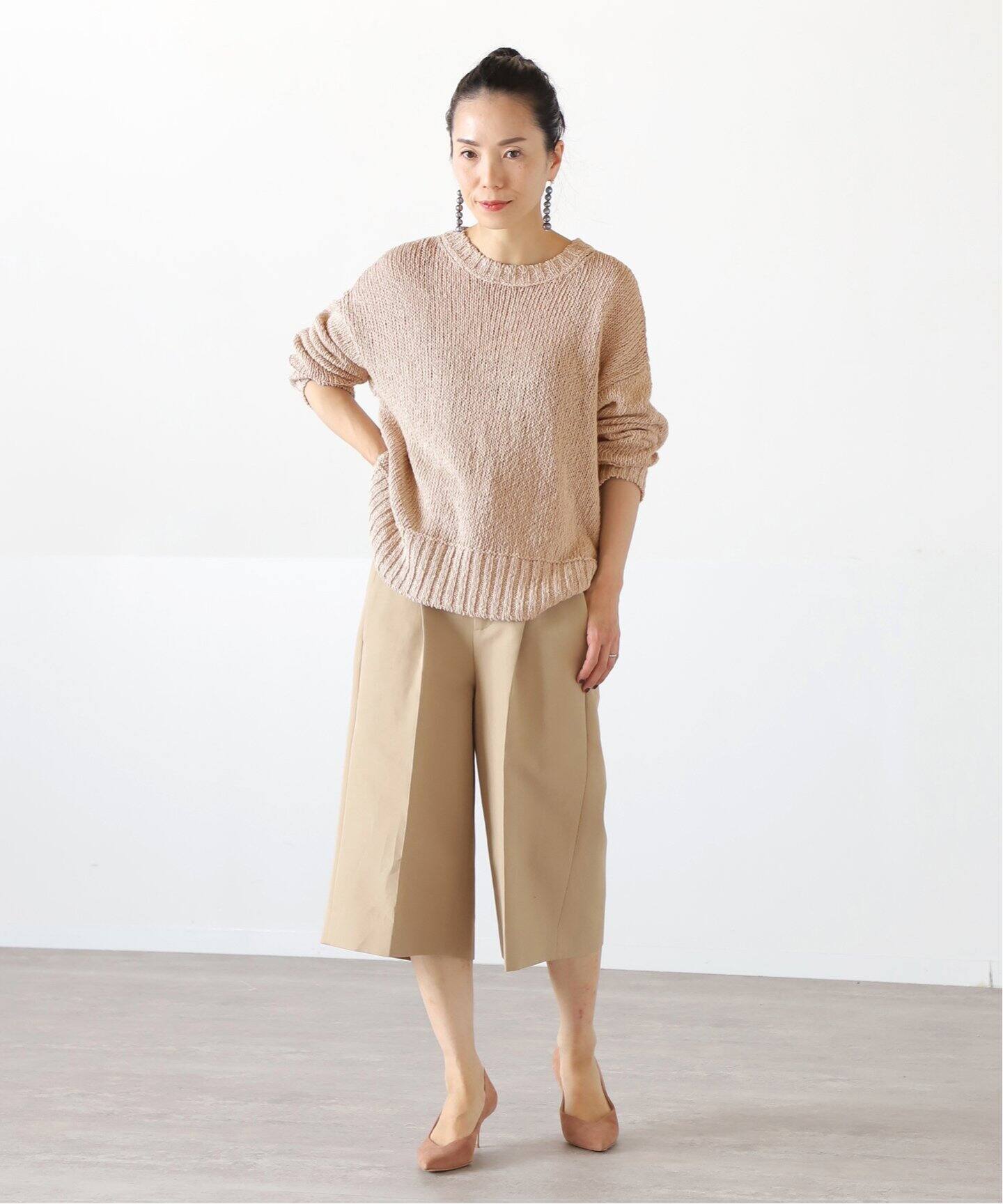 【1度着用のみ美品】 ヴェルメイユパーイエナ シルケットコットンスウェット 1度着用のみ美品】 ファッション 【1度着用のみ美品