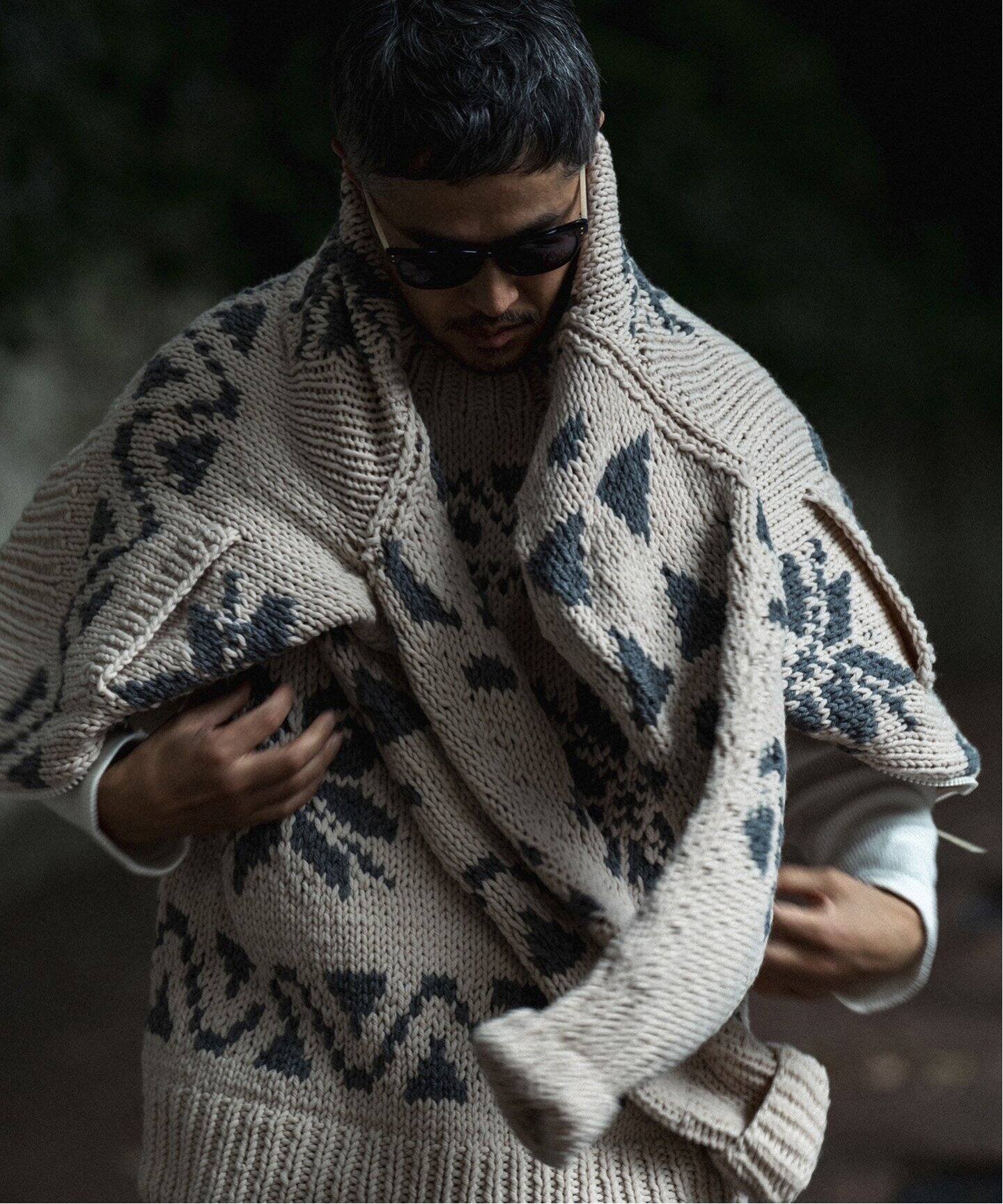 5525gallery / ゴーゴーニーゴーギャラリー】別注 カウチンベスト  