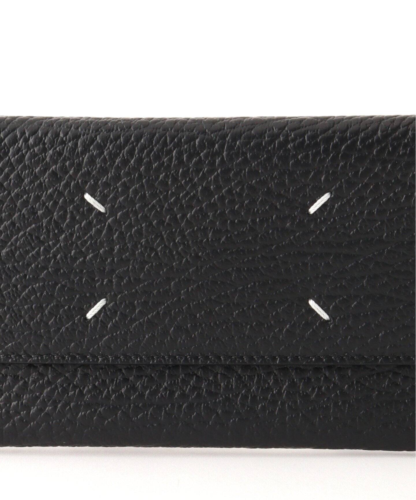 Maison Margiela★コインケース付き財布 S35JU0438 黒 Maison Margiela☆コインケース付き財布 懐かし S35JU0438 黒