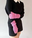KARAKORAM knit long gloves