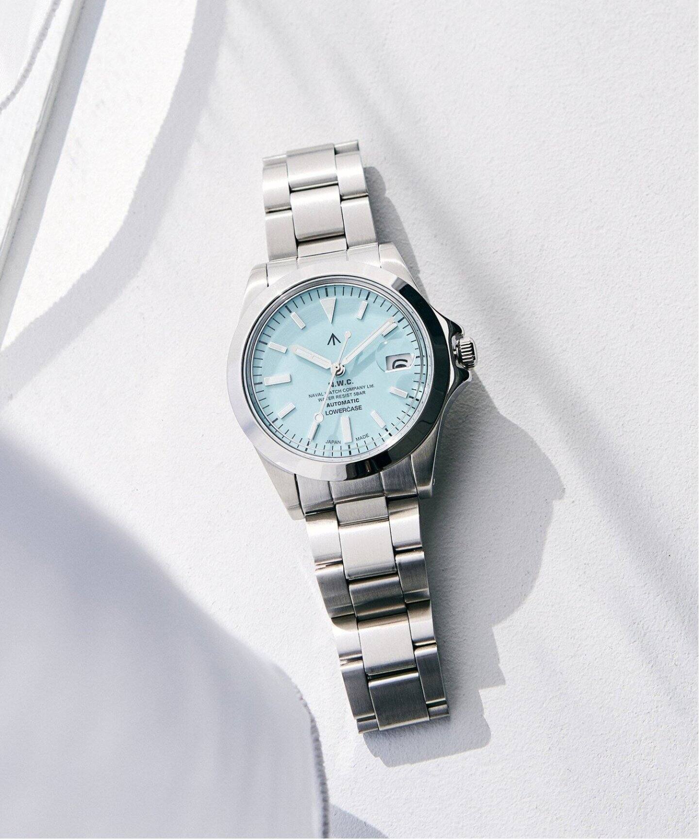 NAVAL WATCH Produced by LOWERCASE for EDIFICE】ターコイズ ウォッチ  