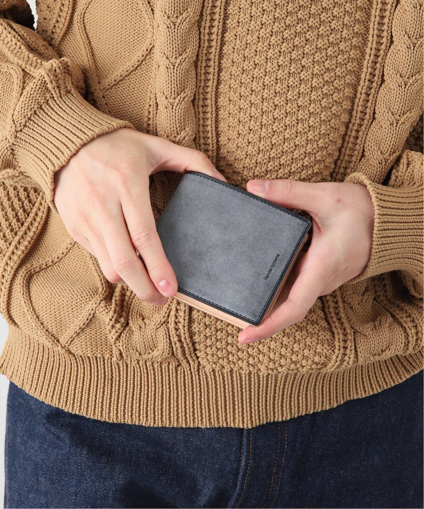 Hender Scheme / エンダースキーマ】half folded wallet（財布・コイン 