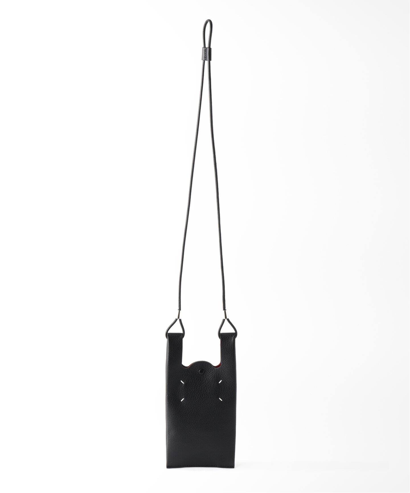 新品】Maison Margiela ネックポーチ ブラック（MAISON MARGIELA 
