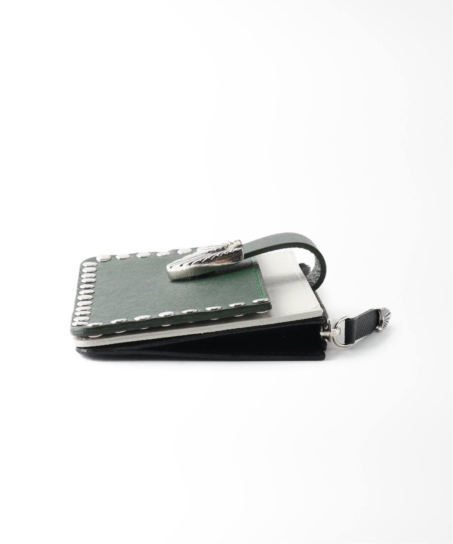 TOGA PULLA/トーガプルラ】Leather wallet studs:財布|JOURNAL