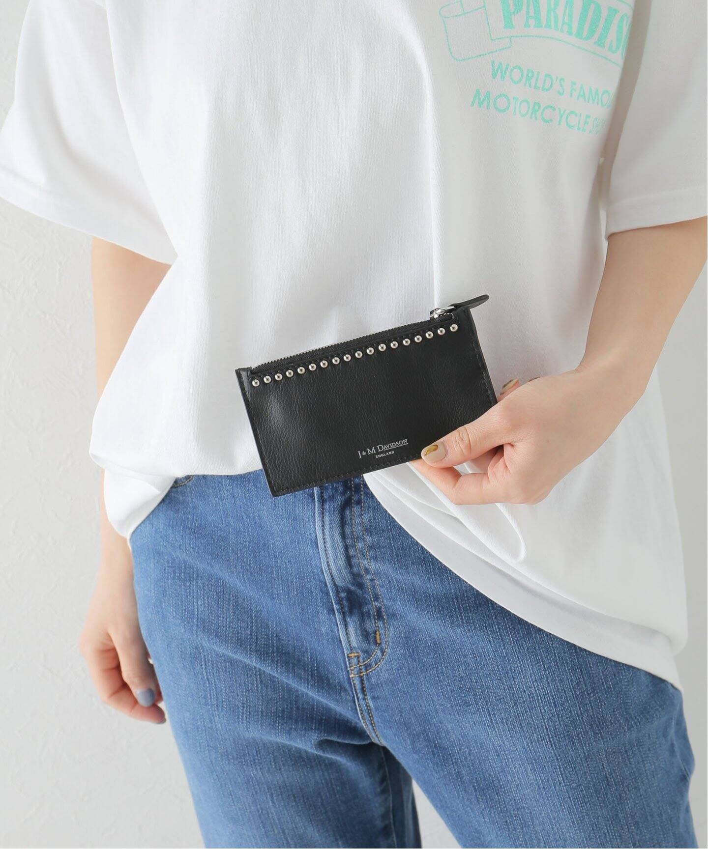 J&M DAVIDSON/J&M デヴィッドソン】 KEY POUCH WITH STUDS（その他 