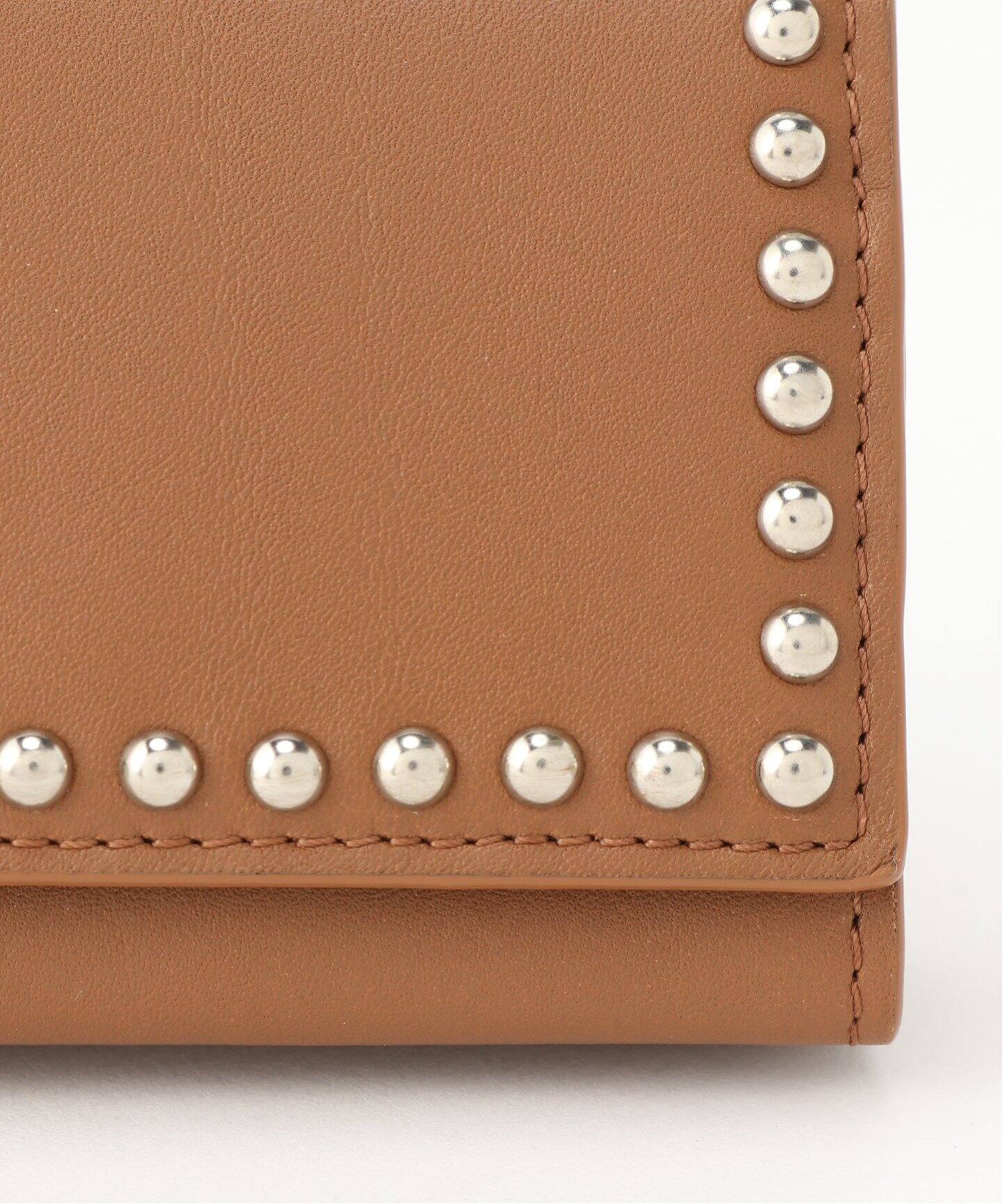 J&M DAVIDSON/J&M デヴィッドソン】FOLD WALLET WITH STUDS（財布 
