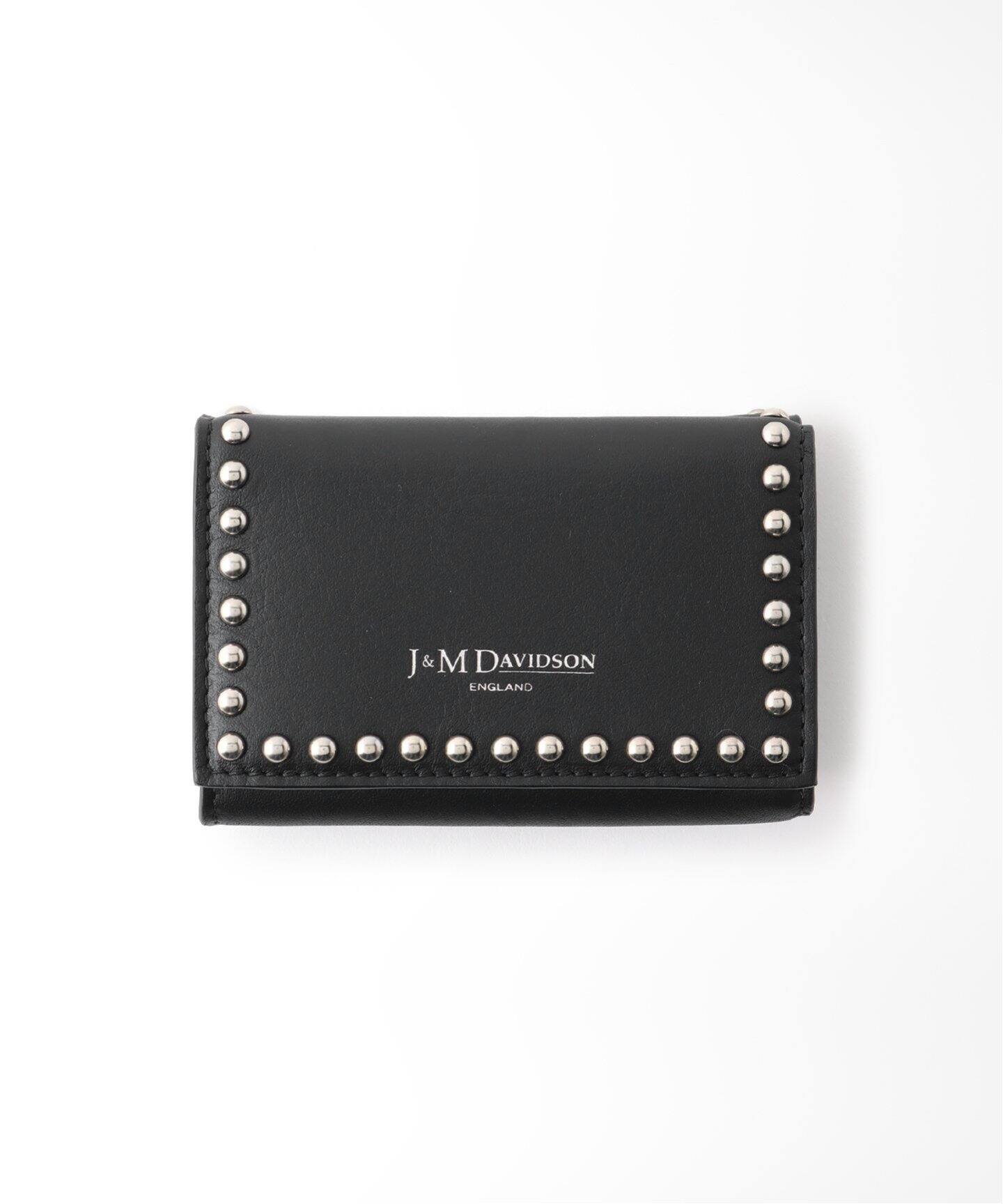 J&M DAVIDSON/J&M デヴィッドソン】FOLD WALLET WITH STUDS（財布 