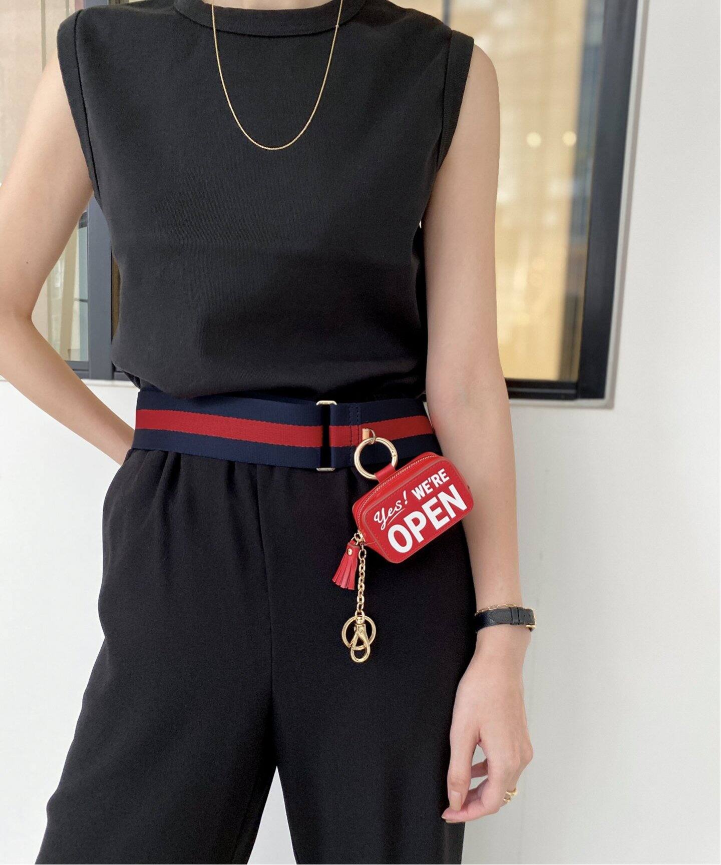 GOOD GRIEF!/グッドグリーフ】Border Belt(5cm)（その他 