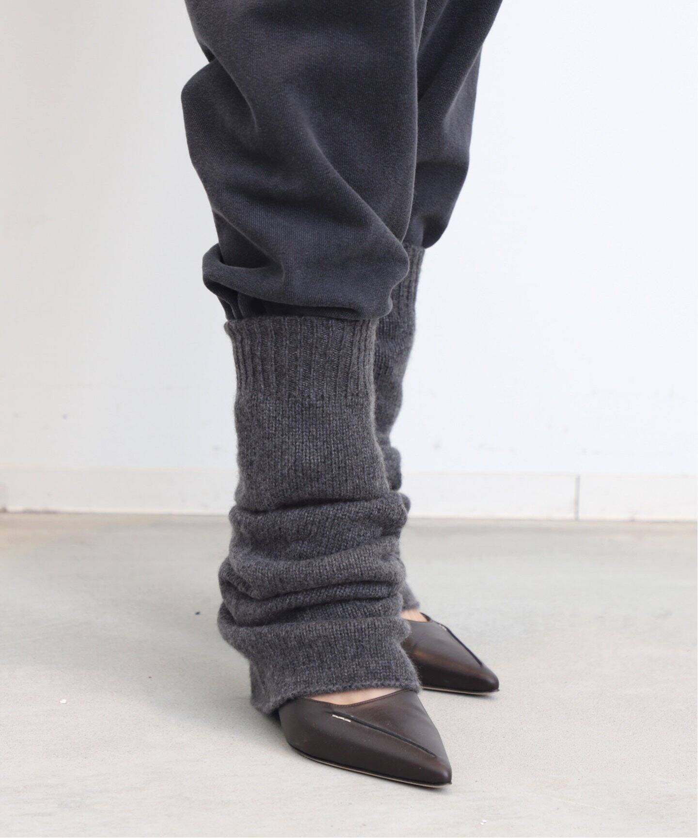 Cashmere Leg Warmer（レッグウォーマー）｜L