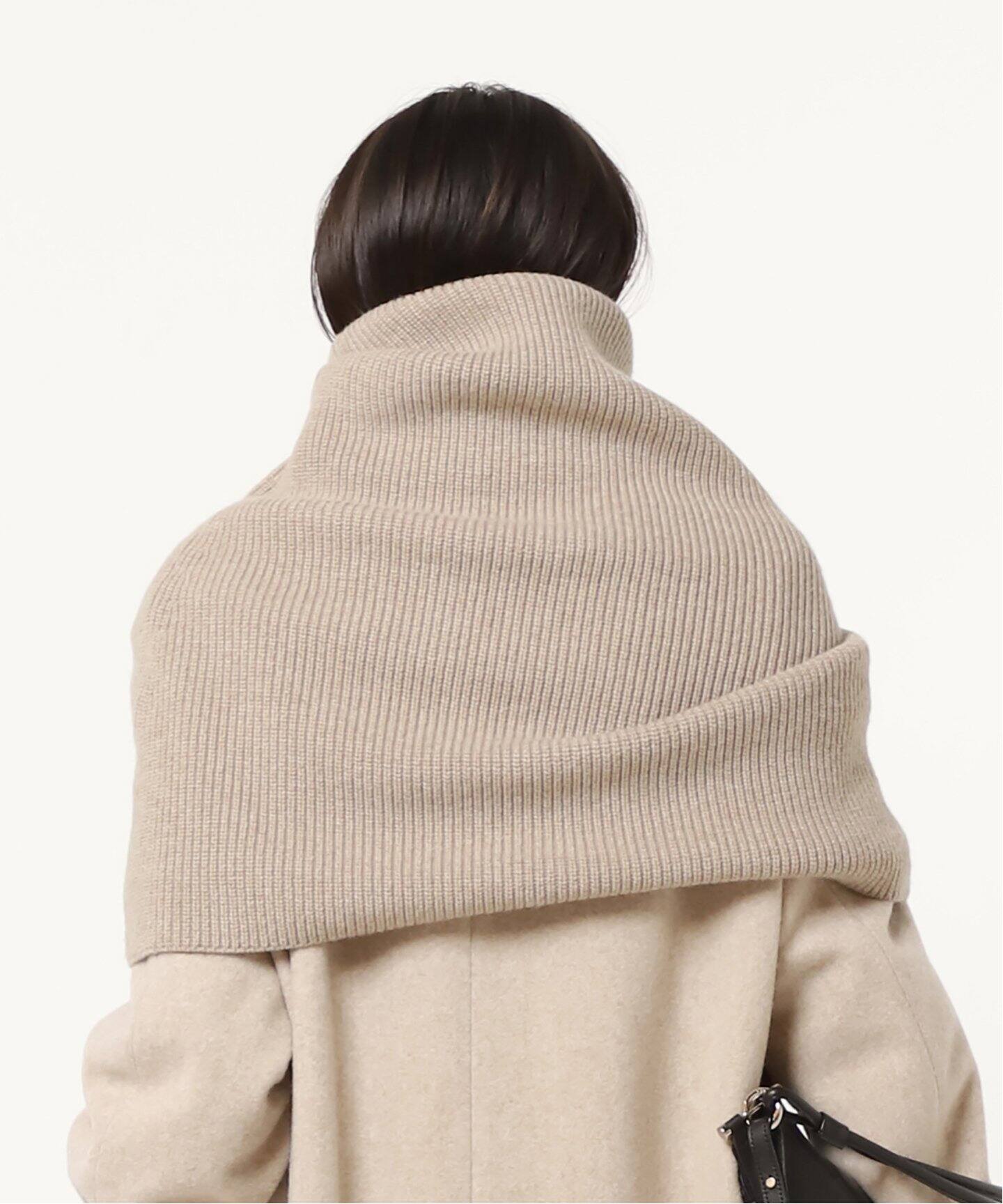 リブニットケープ（マフラー）｜AP STUDIO（エーピーストゥディオ）の  