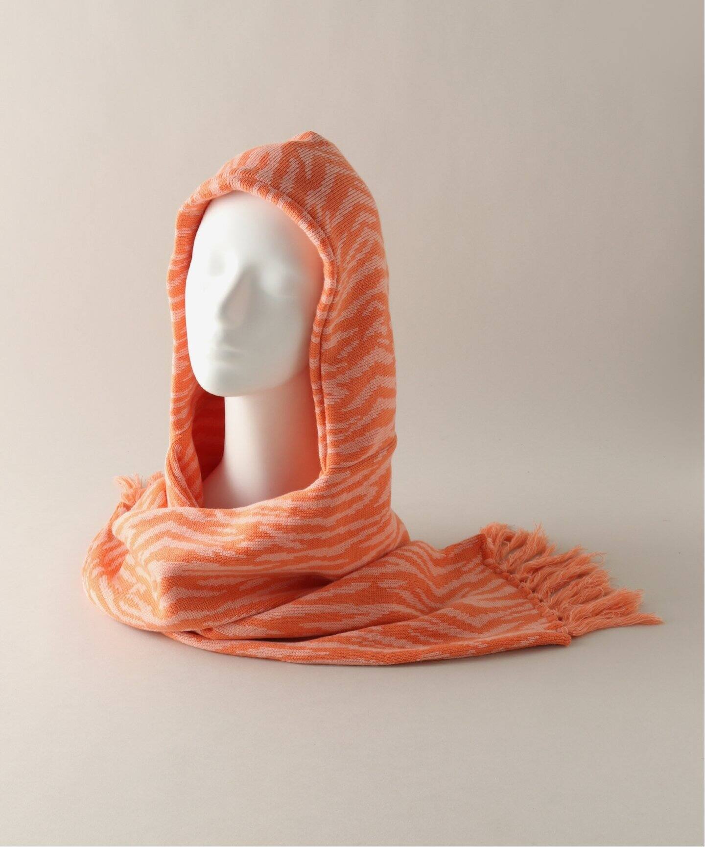 BoTT / ボット】Zebra Hood Scarf（マフラー）｜WISM（ウィズム）の 